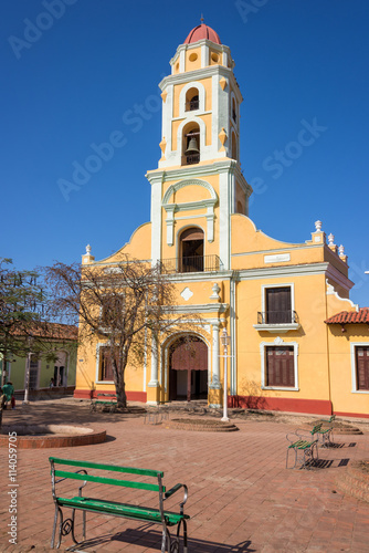 Square and church of Saint Francis of Assini, Trinidad, Cuba