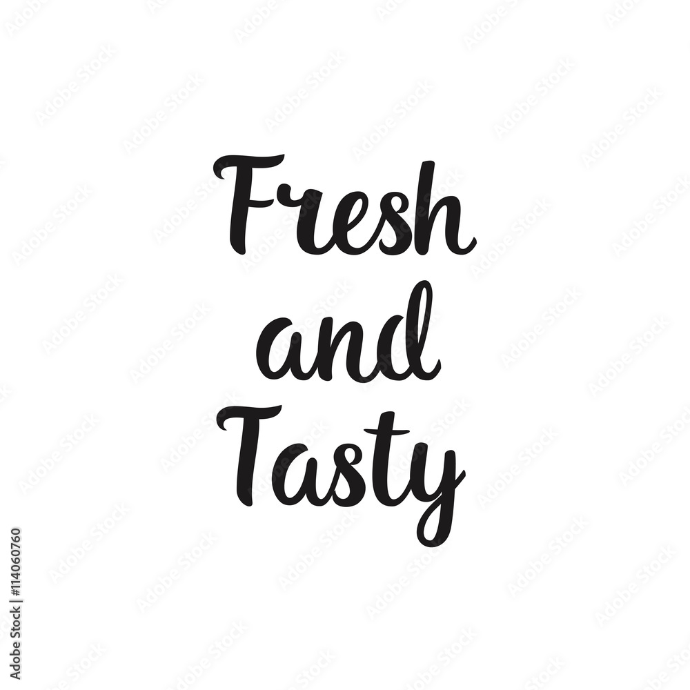 Vector hand drawn lettering poster Vector hand drawn lettering poster