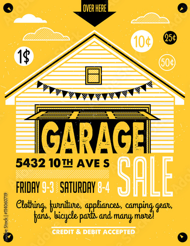Garage Sale Poster