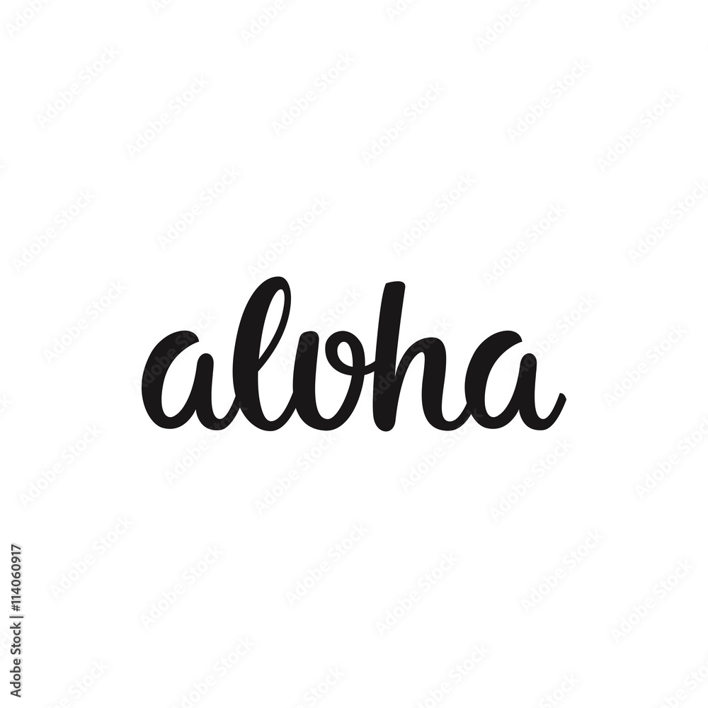 Vector hand drawn lettering poster Vector hand drawn lettering poster