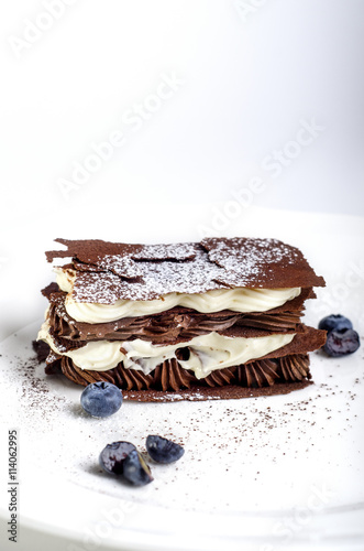 chocolate layer cake photo