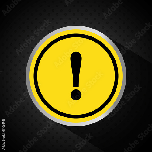 Danger design. illuistration