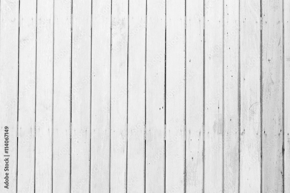 Texture of wood background, white wood background
