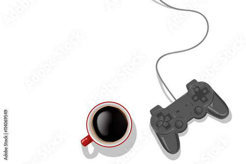 controller and coffee