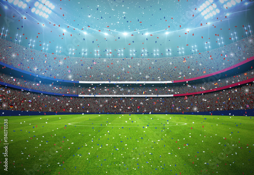 Canvas Print Stadium France Euro 2016