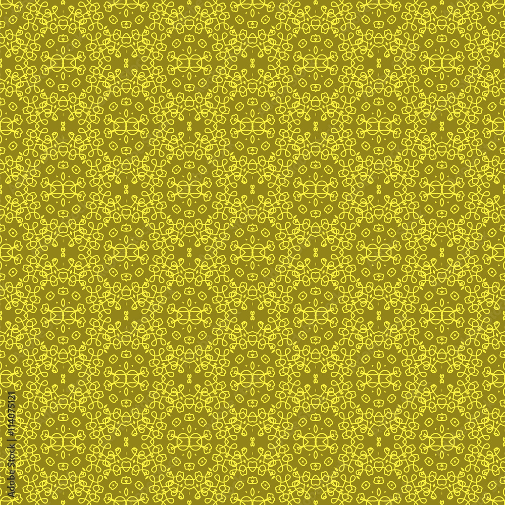 Seamless Texture on Brown. Element for Design. Ornamental Backdrop. Pattern Fill. Ornate Floral Decor for Wallpaper. Traditional Decor on Background Seamless Texture on Brown. Element for Design. Ornamental Backdrop. Pattern Fill. Ornate Floral Decor for Wallpaper. Traditional Decor on Background