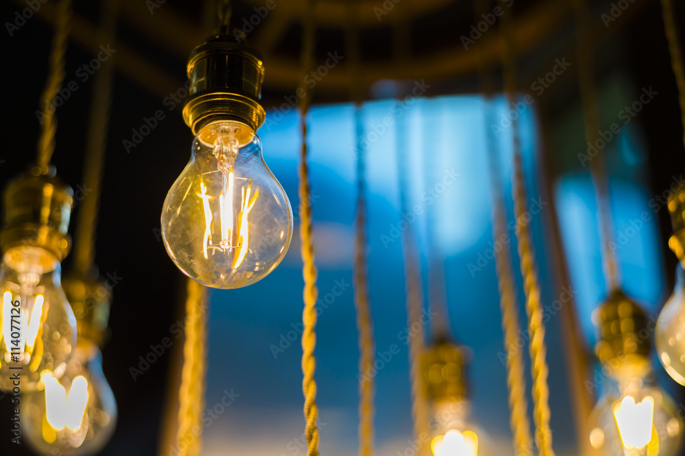 Light bulb decor