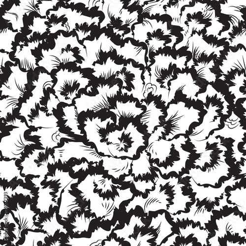 Abstract floral seamless pa...
