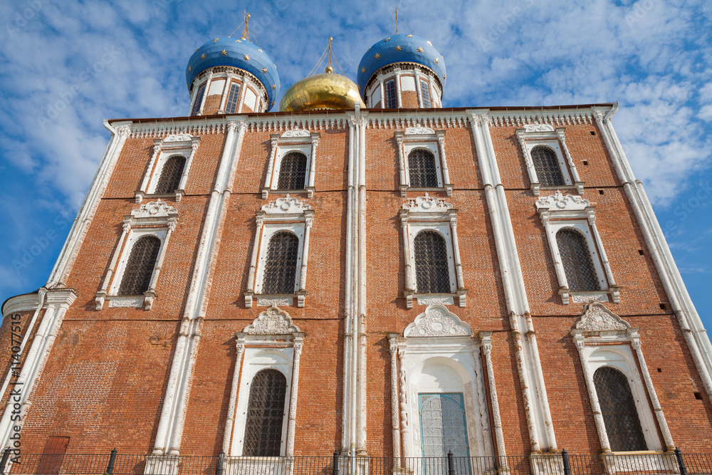 Huge orthodox church in Ryazan Kremlin
