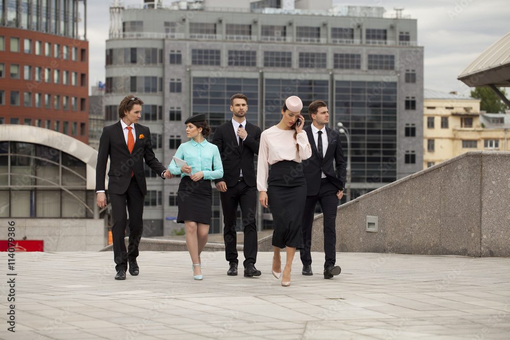 Young Business people