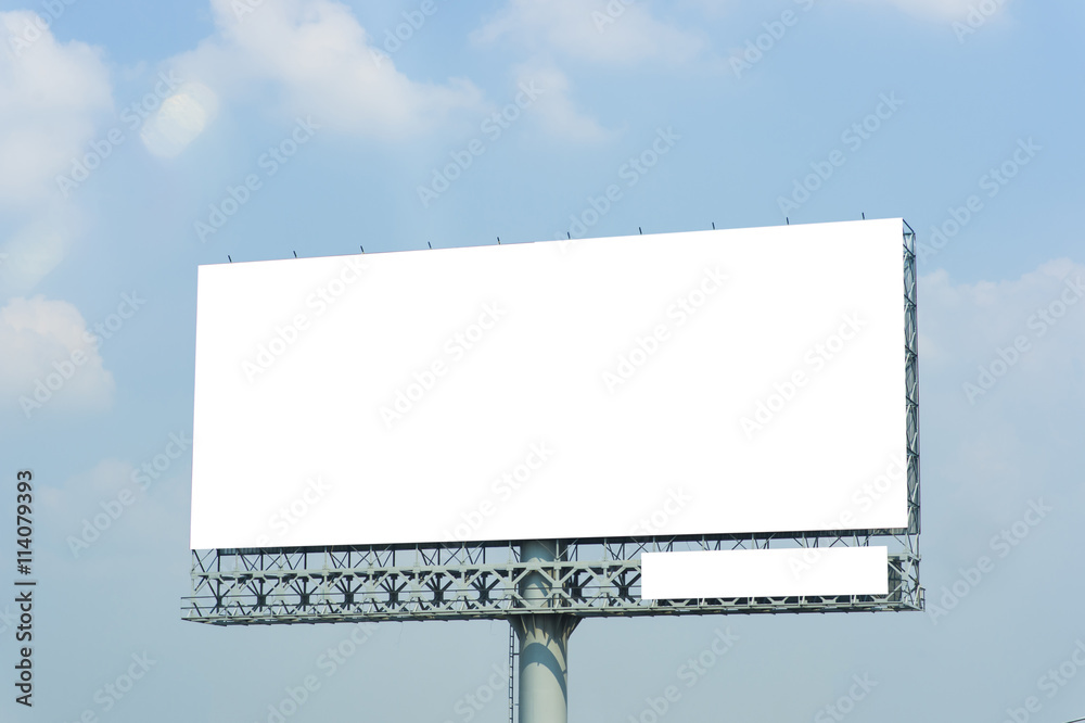 Obraz premium Blank billboard for new advertisement