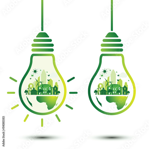 Green city vector