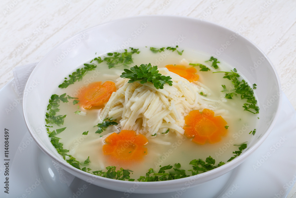 Noodle chicken soup Noodle chicken soup