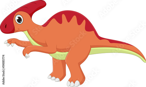 cute dinosaur cartoon © wisnu_Ds