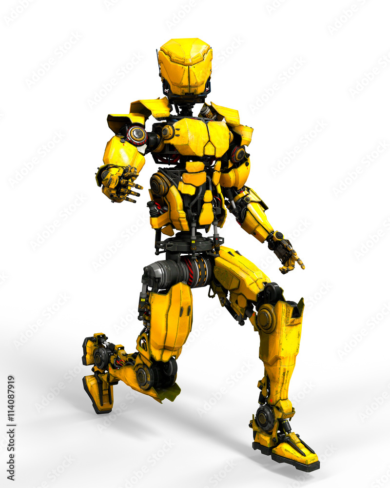 yellow robot yellow robot