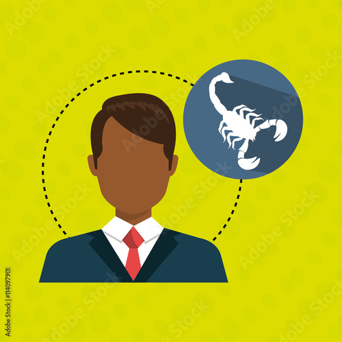 signs of the zodiac design, vector illustration eps10 graphic 