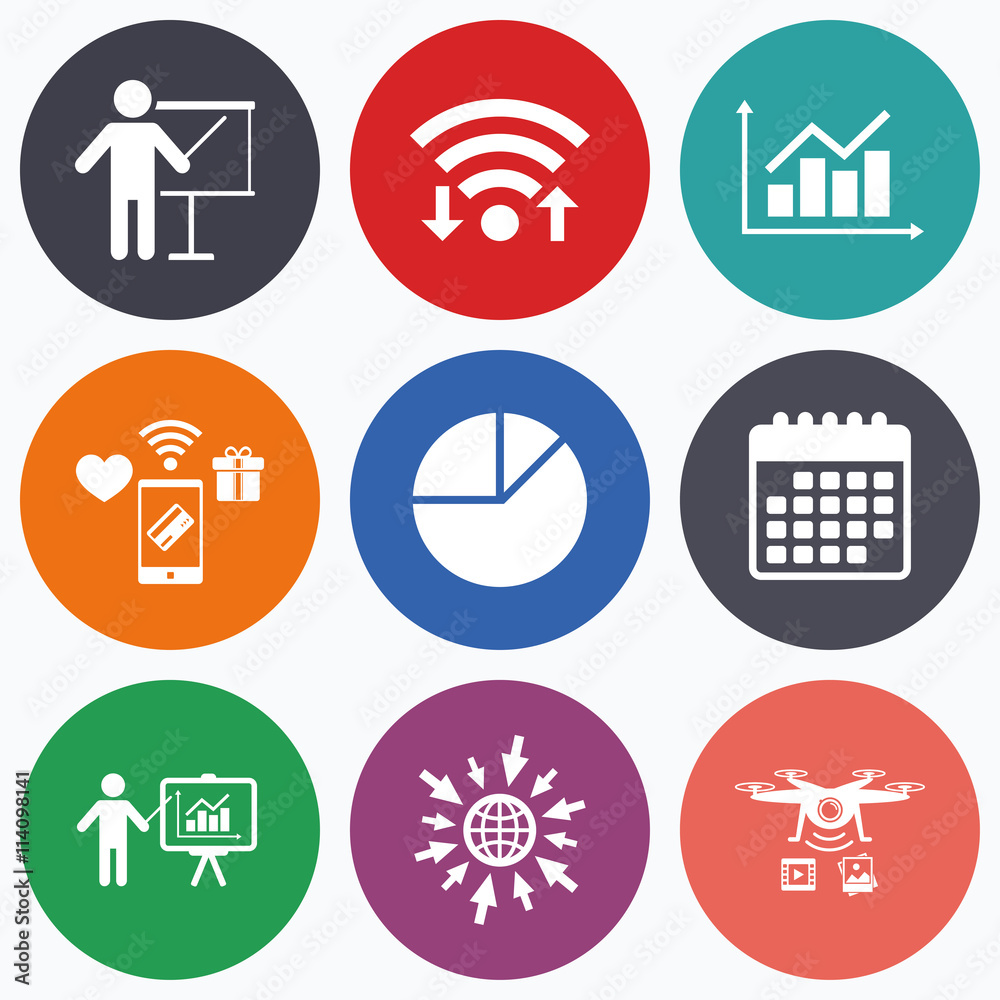 Diagram graph Pie chart. Presentation billboard. Diagram graph Pie chart. Presentation billboard.