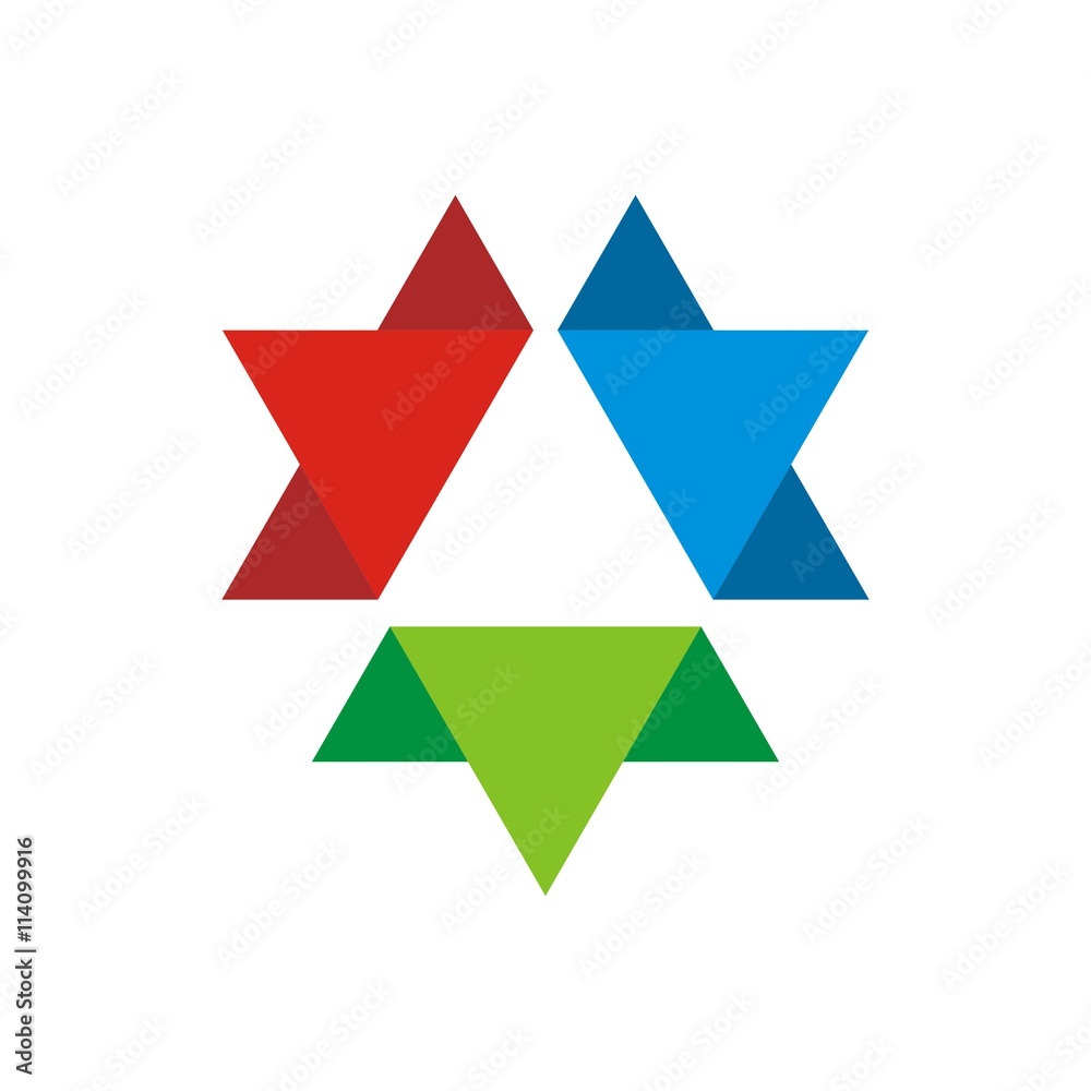 color triangle color triangle