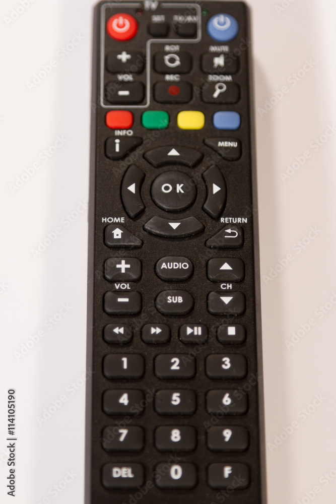 remote control of the TV