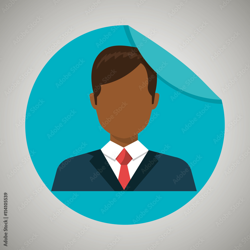 businessman stamp design, vector illustration eps10 graphic businessman stamp design, vector illustration eps10 graphic