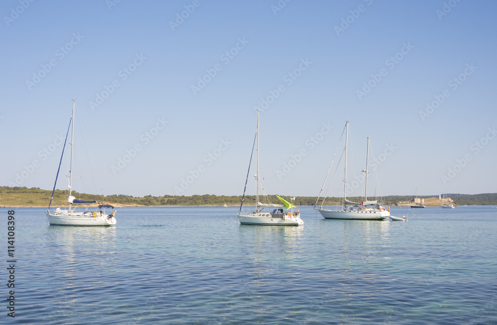 Port de Fornells - Menorca - Spain - Boats at the harbor