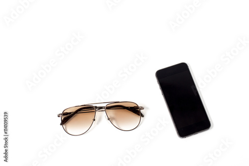 Smartphone and glasses