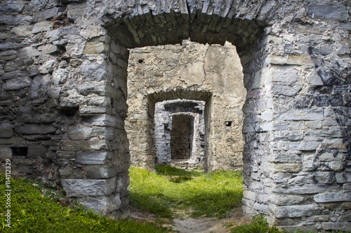old stone corridors  