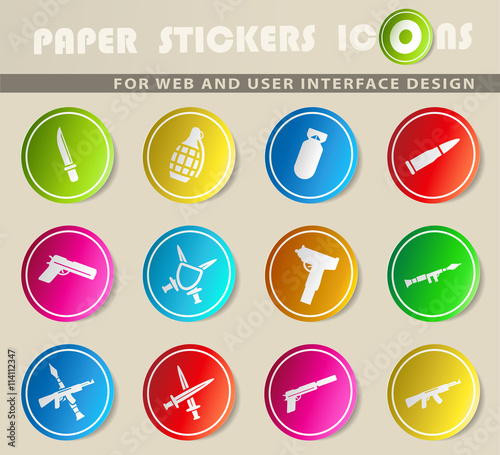 Weapon simply icons