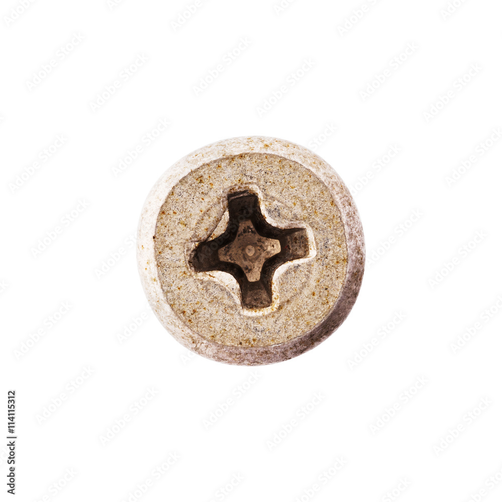 Rusty screw head Rusty screw head