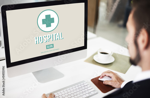 Hospital Clinic Health Institution Medicine Care Concept