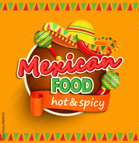 Mexican food label.