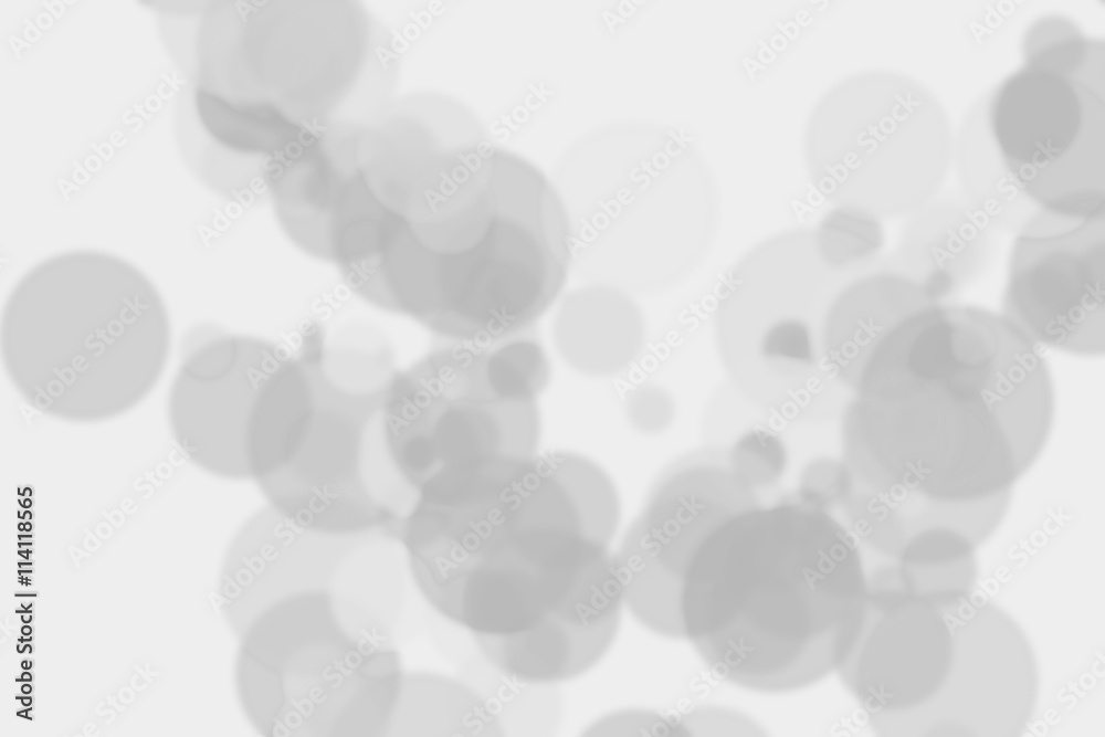 Black and white abstract bokeh design background Black and white abstract bokeh design background
