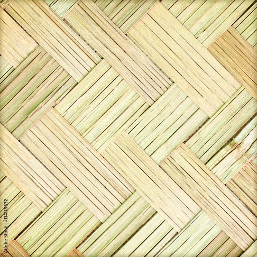 close up woven bamboo pattern close up woven bamboo pattern