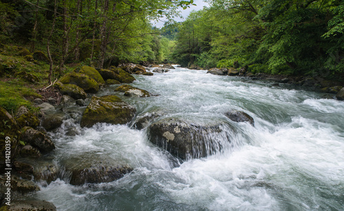 mountain river in Georgia