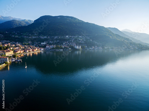 Gravedona - Lago di Como - Italy - Vista aerea 