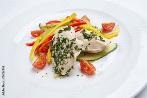 chicken with vegetables