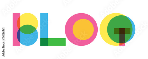 BLOG Vector Icon (How Shapeli font)