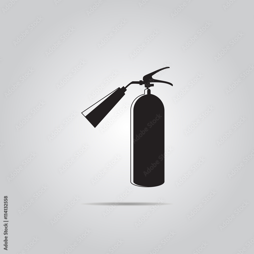 fire extinguisher Icon Vector.