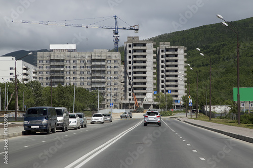 construction of residential quarters