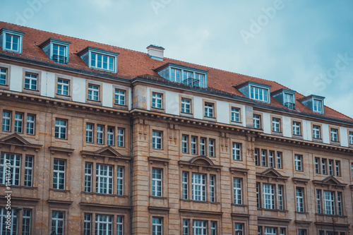 Luxury european apartments with red tiled roof © Robert Herhold