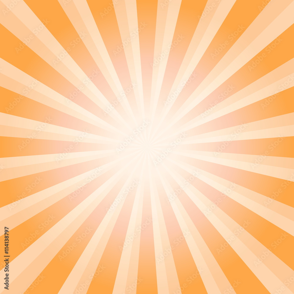 Abstract background. Yellow and Orange rays background. Vector Abstract background. Yellow and Orange rays background. Vector