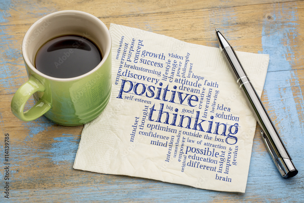 positive thinking word cloud positive thinking word cloud