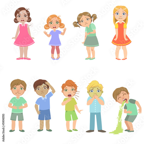 Kids With Maladies Set