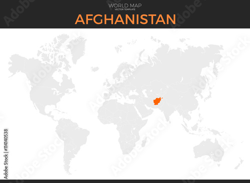 Islamic Republic of Afghanistan Location Map