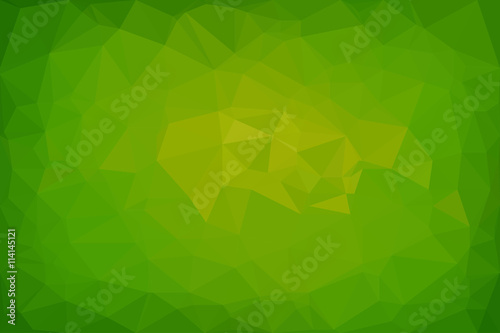 Green triangulation  stylish texture abstraction
