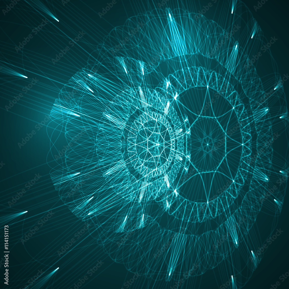 Abstract technological background Abstract technological background