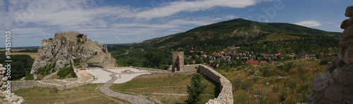 Devin castle in Slovakia