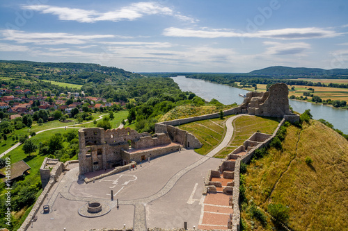 Photography Devin castle in Slovakia