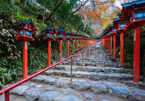                        Kibune shrine in autumn