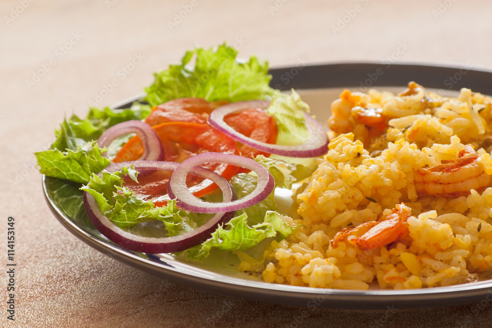 Stir Shrimp Pumpkin Rice Stir Shrimp Pumpkin Rice